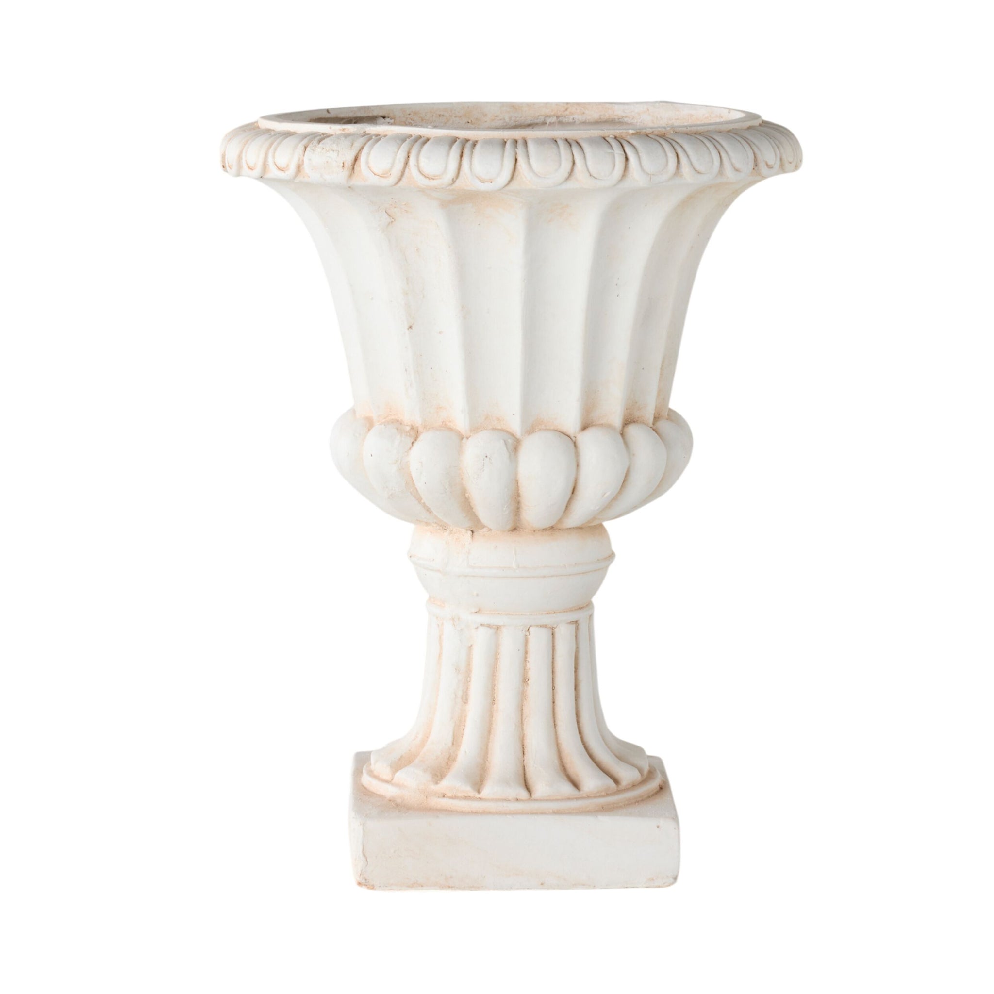 Estee Urn White 29x29x37cm