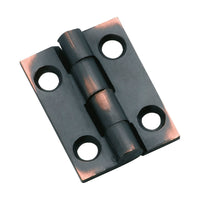 3743 Cabinet Hinge Fixed Pin Antique Copper H25xW22mm