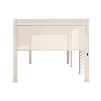 Sanctuary Roller Blind for Pergola Taupe