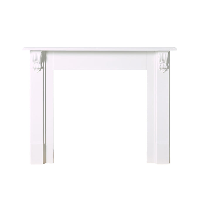 Belford Freestanding Mantel White 144cm