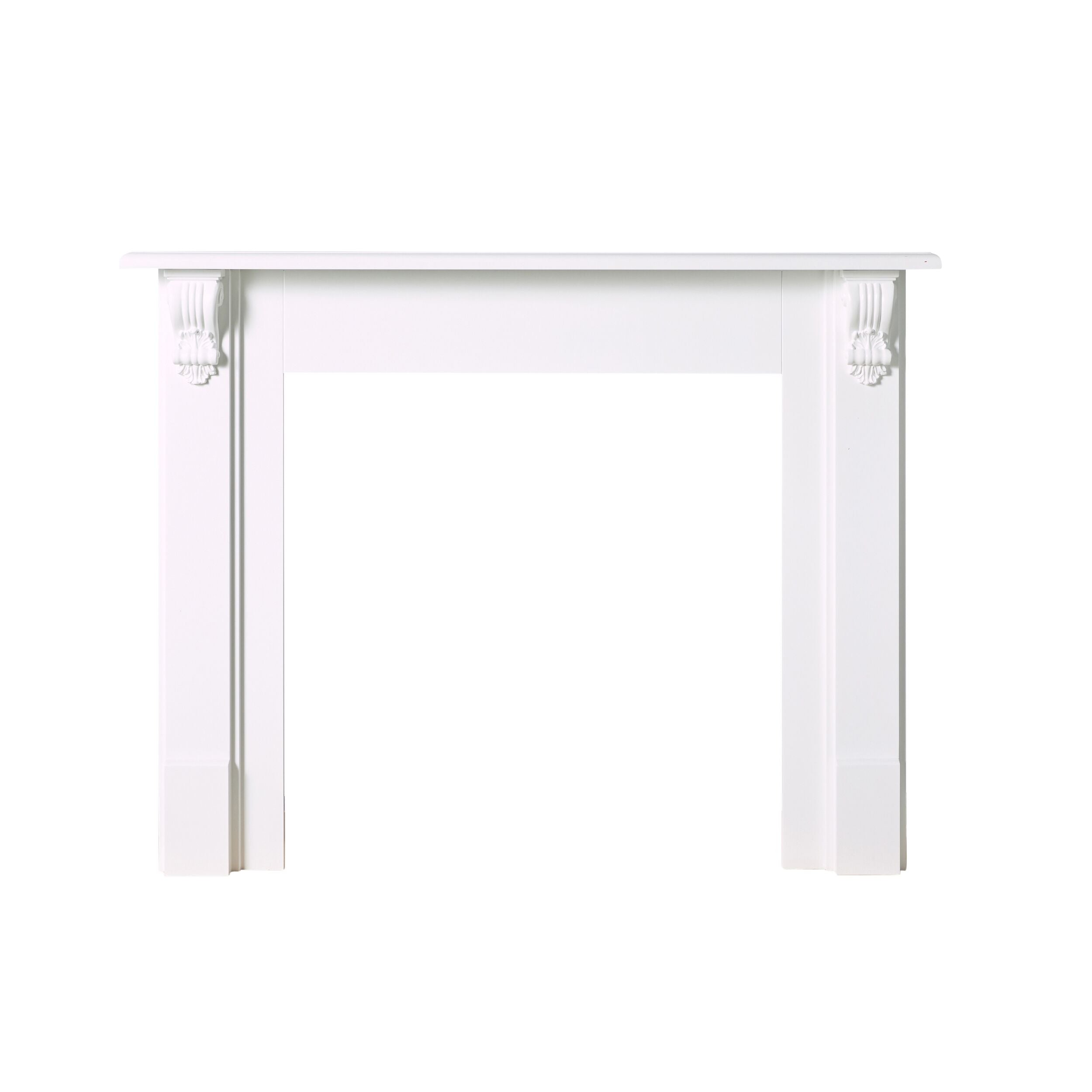 Belford Freestanding Mantel White