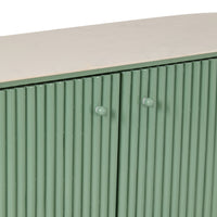 Ripple Kitchen Island Bench Sage Green