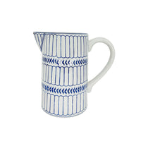 Celadon Striped Jug 20cm