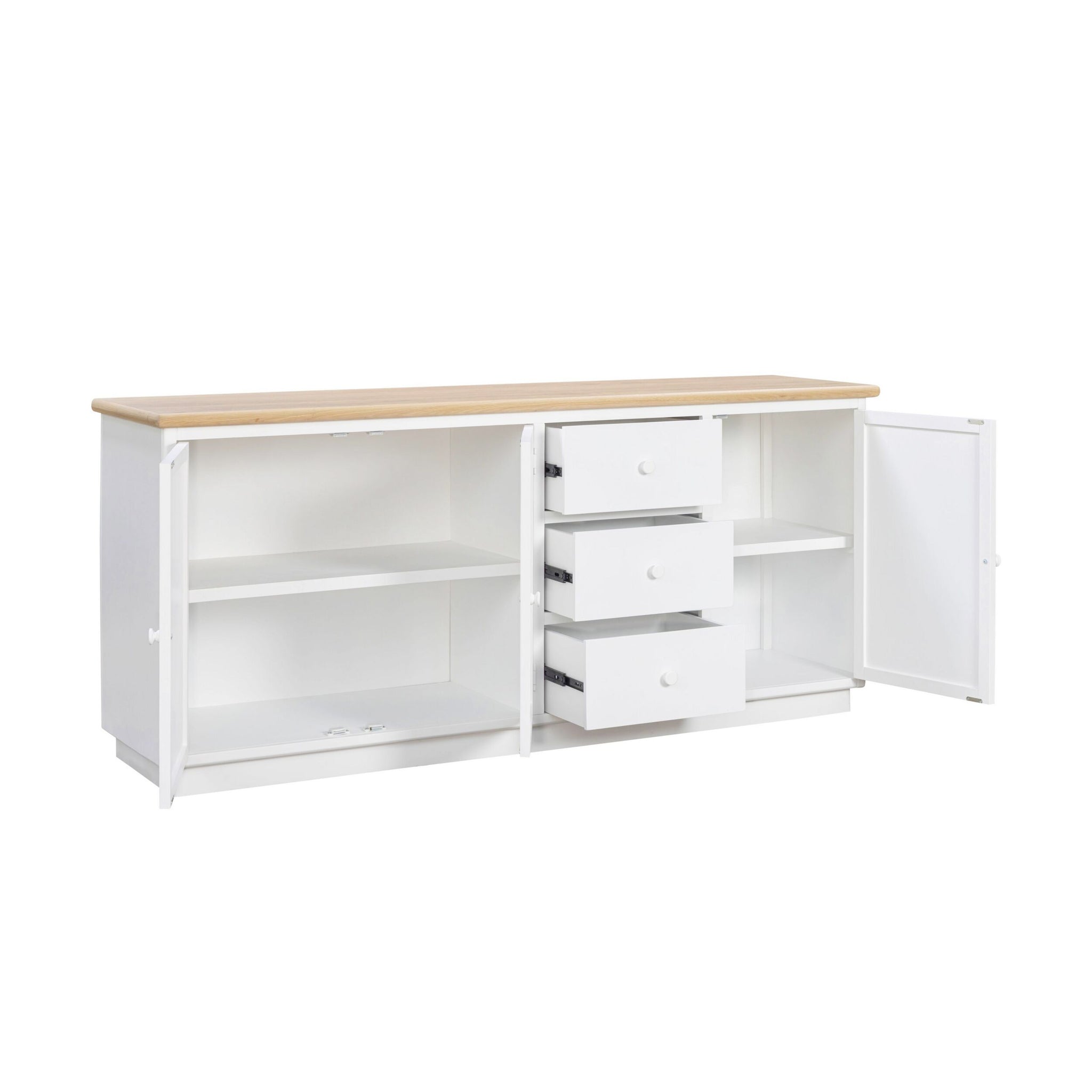 Saige 3 Drawer 3 Door Sideboard