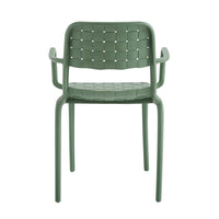 Em Weave Dining Chair Fennel Green