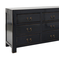 Sansha 9 Drawer Chest Black