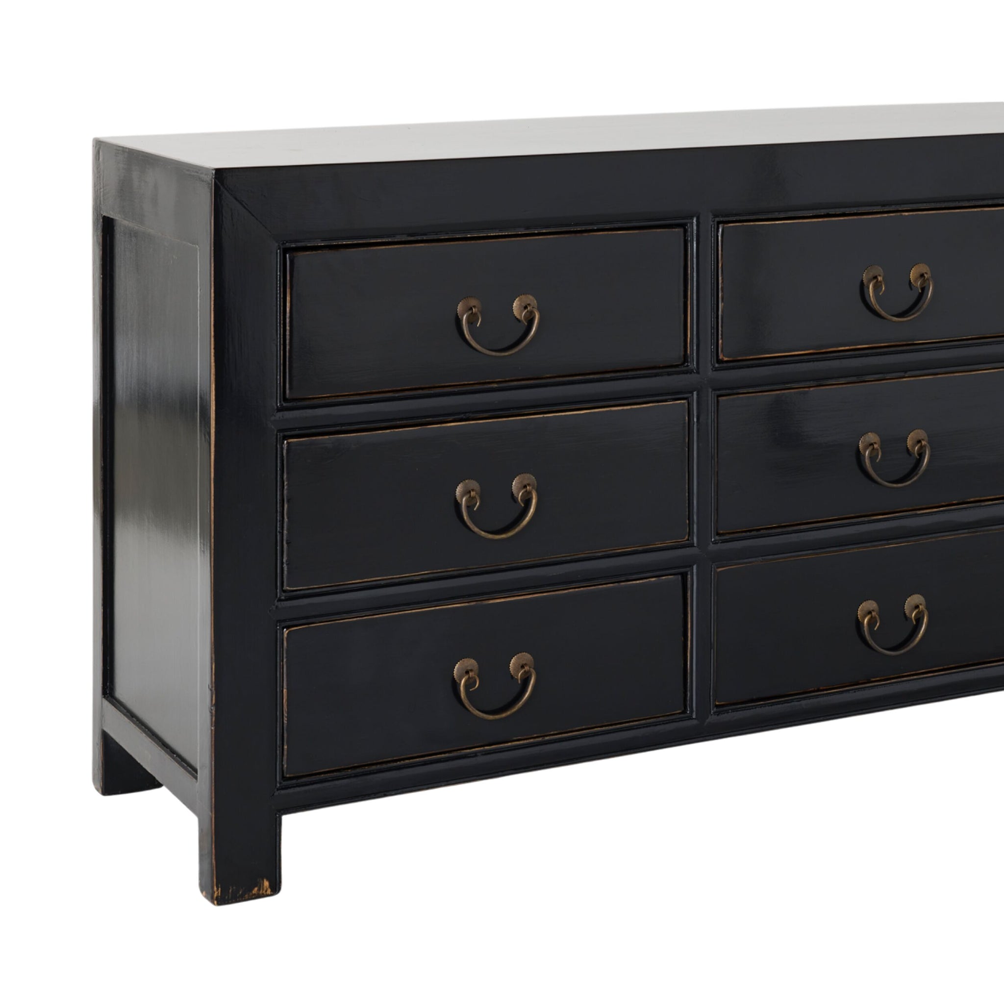 Sansha 9 Drawer Chest Black