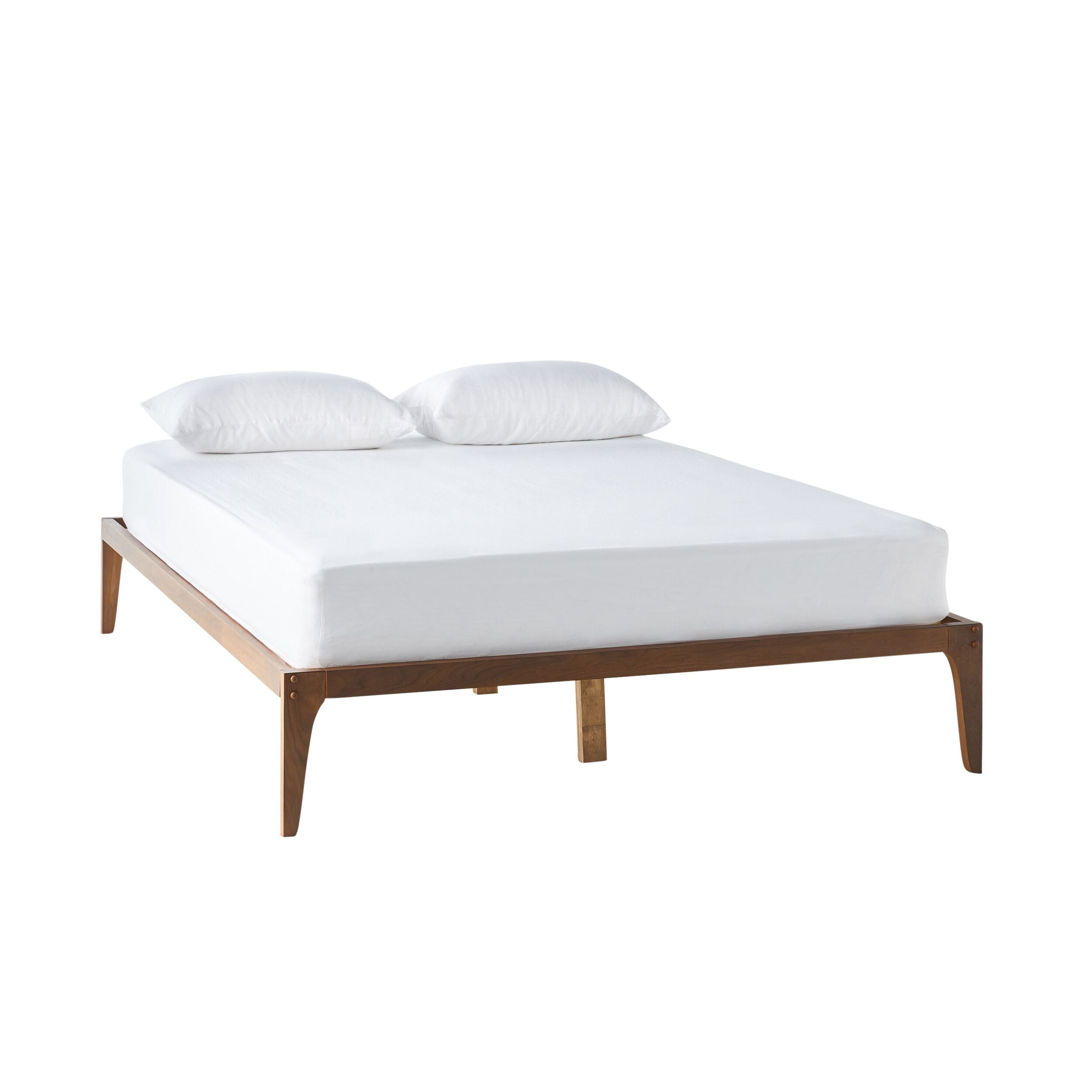 Vincent Queen Bed Base Walnut