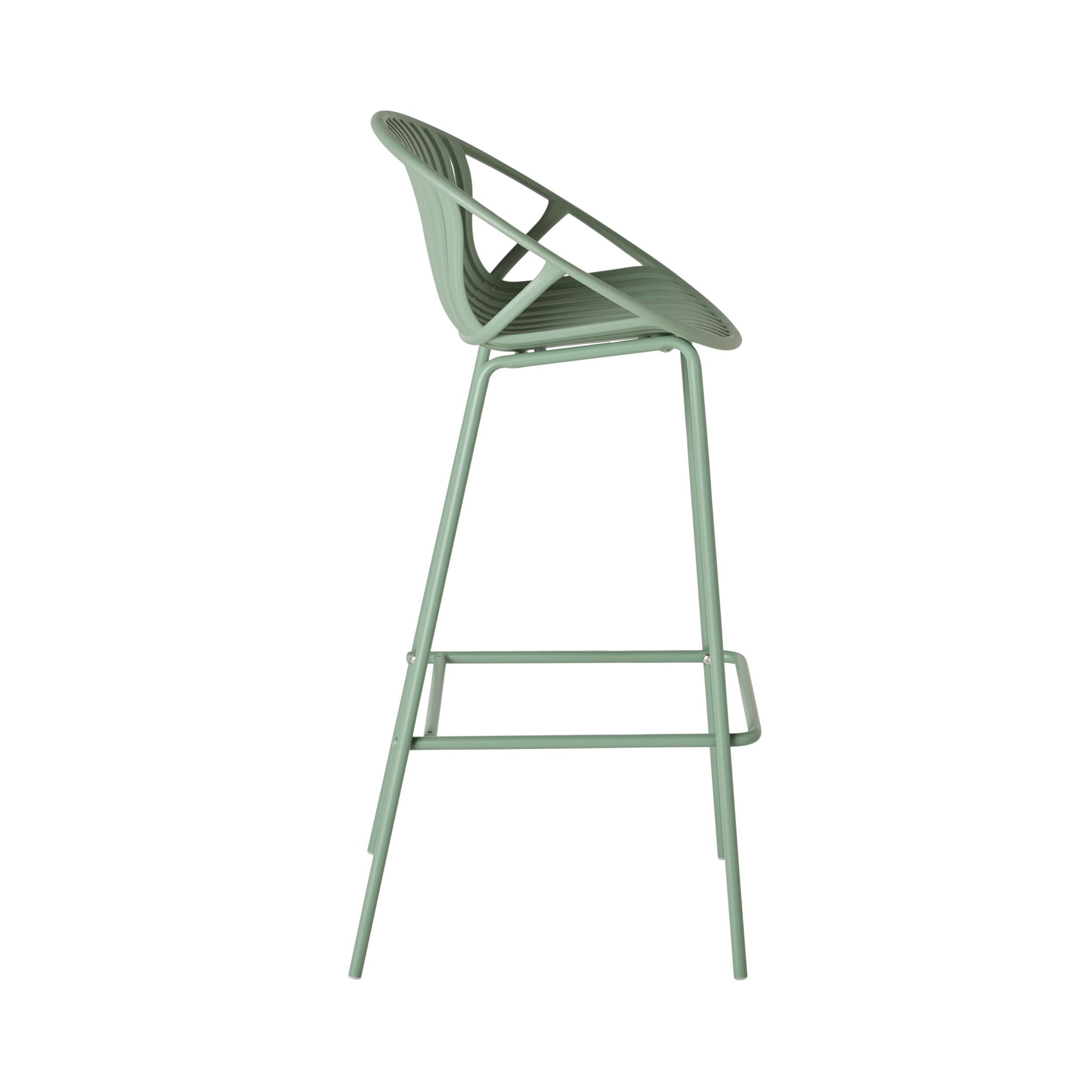 Ebony Bar Stool Green