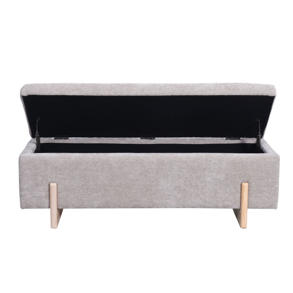 Sara Storage Bench Flax Taupe