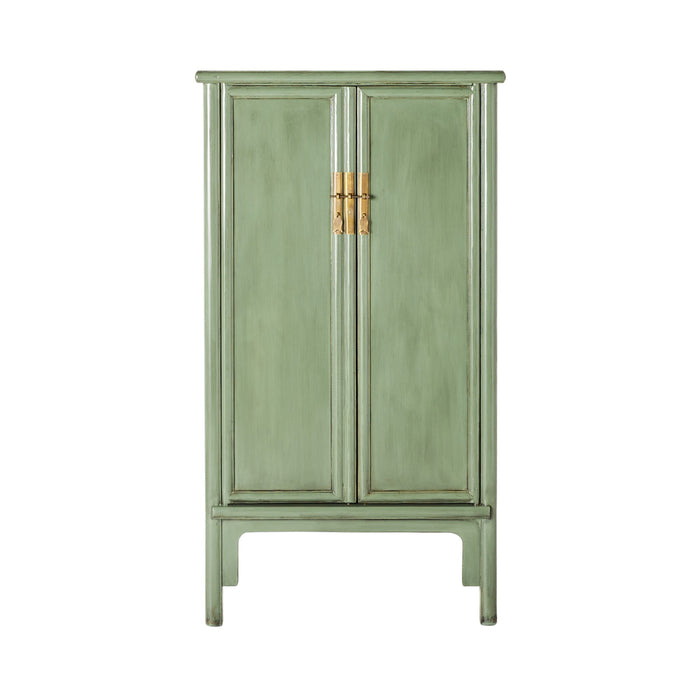 Sansha 2 Door Wardrobe Sage Green