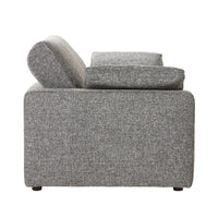 Blakely 3 Seater Sofa Asher Steel