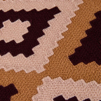 Meridian Tile Cushion Pink 40x60cm