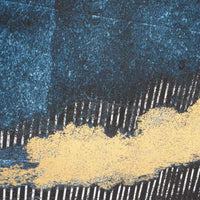 Art Design Gold Shimmer Framed Print 100x140cm