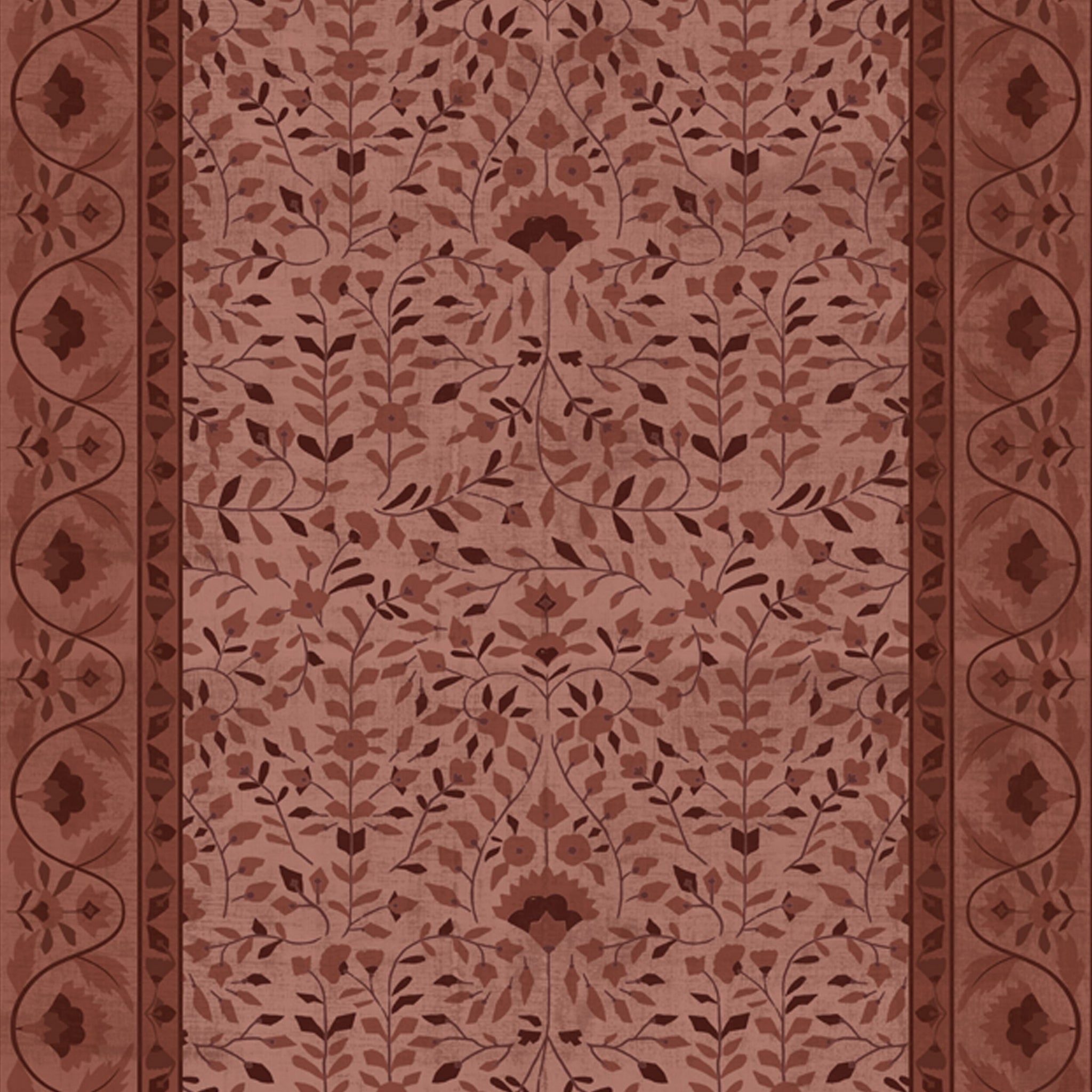 Roselle Silky Soft Washable Runner Sangria 80x200cm