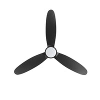 Solace 132cm Outdoor DC Fan - Black with Black ABS Blades