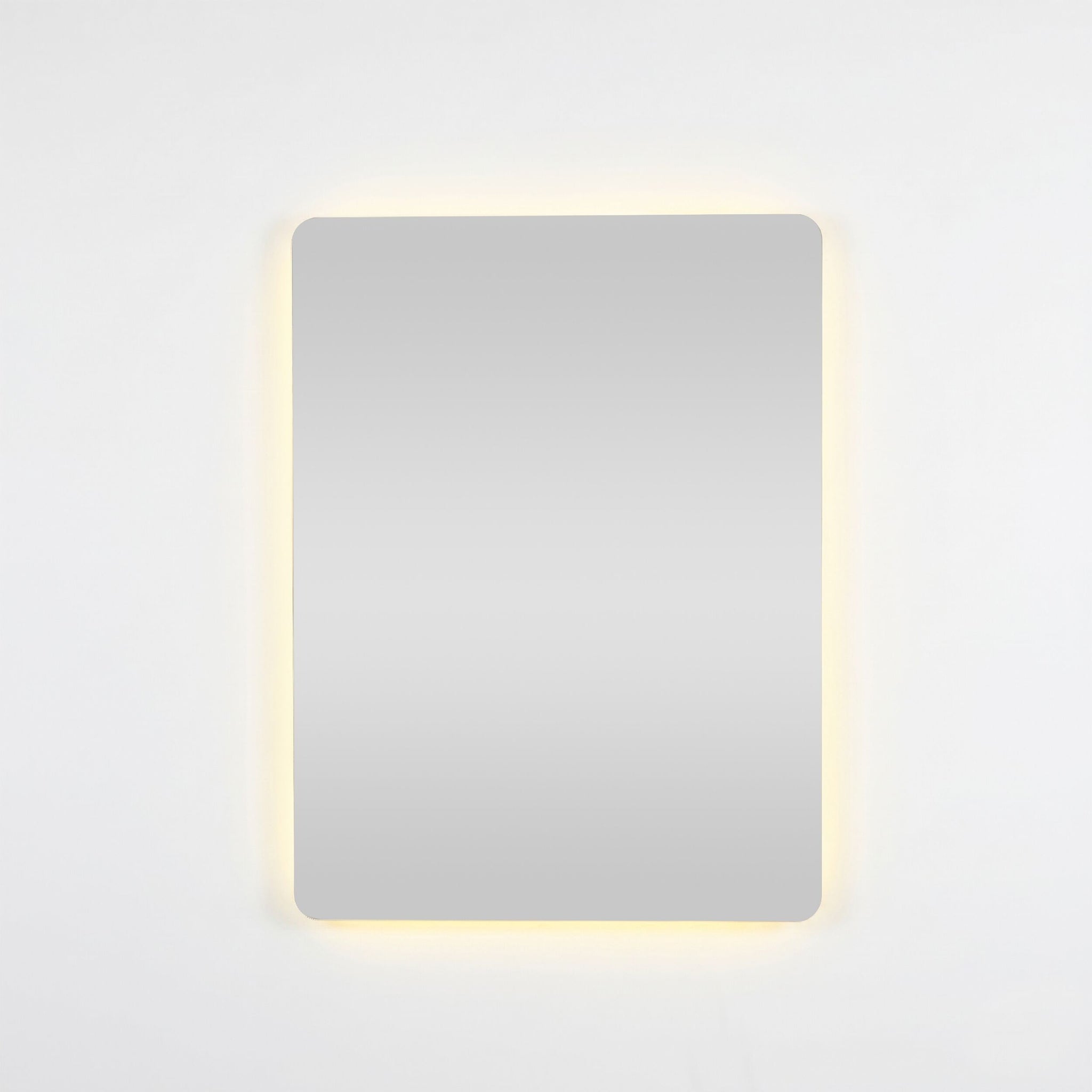 Bowen Rectangle LED Vanity Mirror Silver 60x80cm