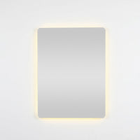 Bowen Rectangle LED Vanity Mirror Silver 60x80cm