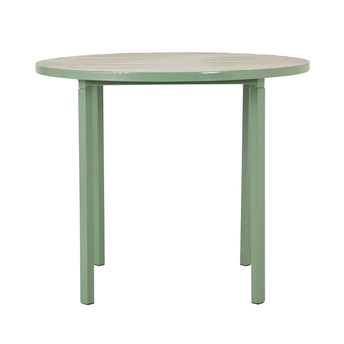 Kace Round Dining Table 90cm Sage Green