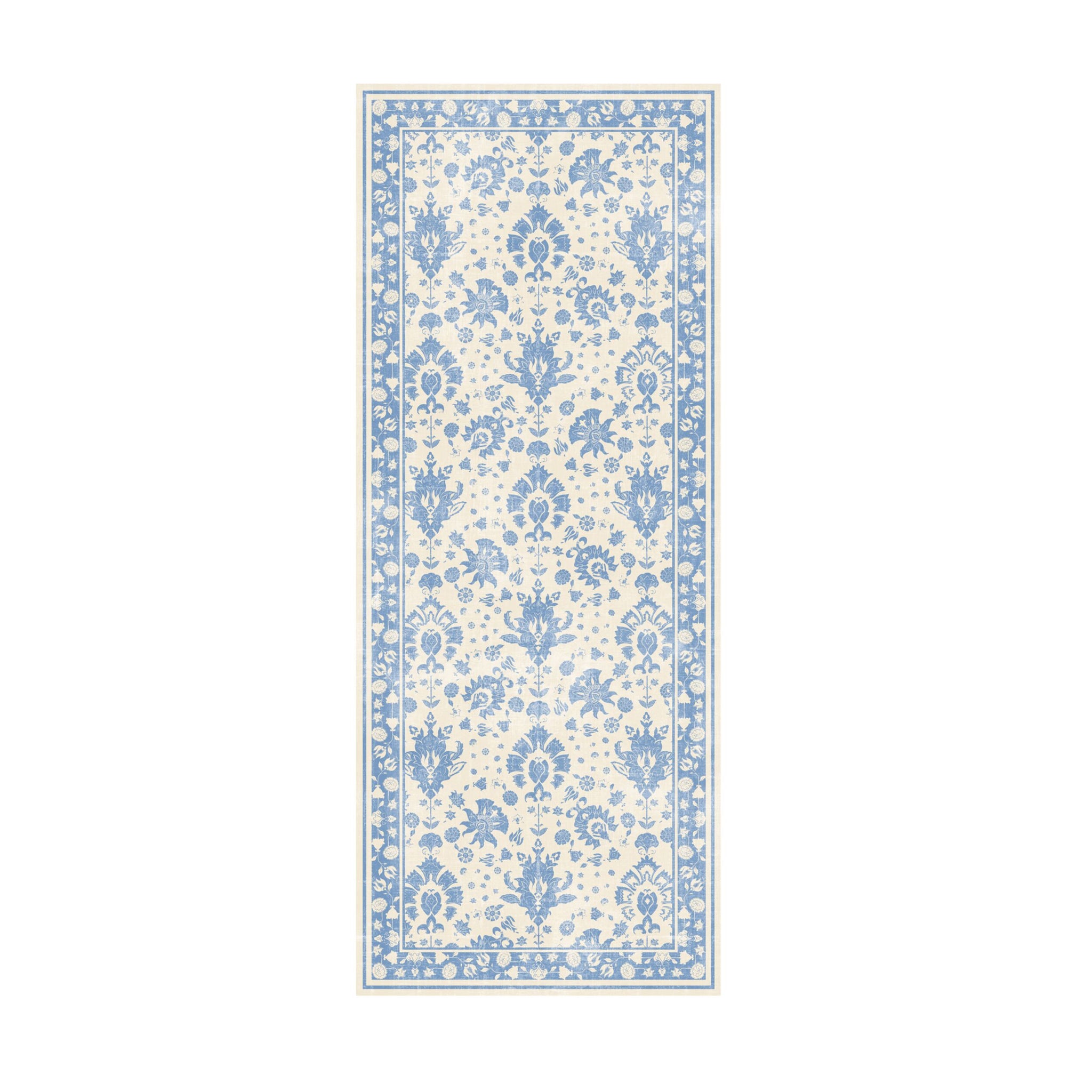 Prairie Silky Soft Washable Runner Sapphire 80x200cm