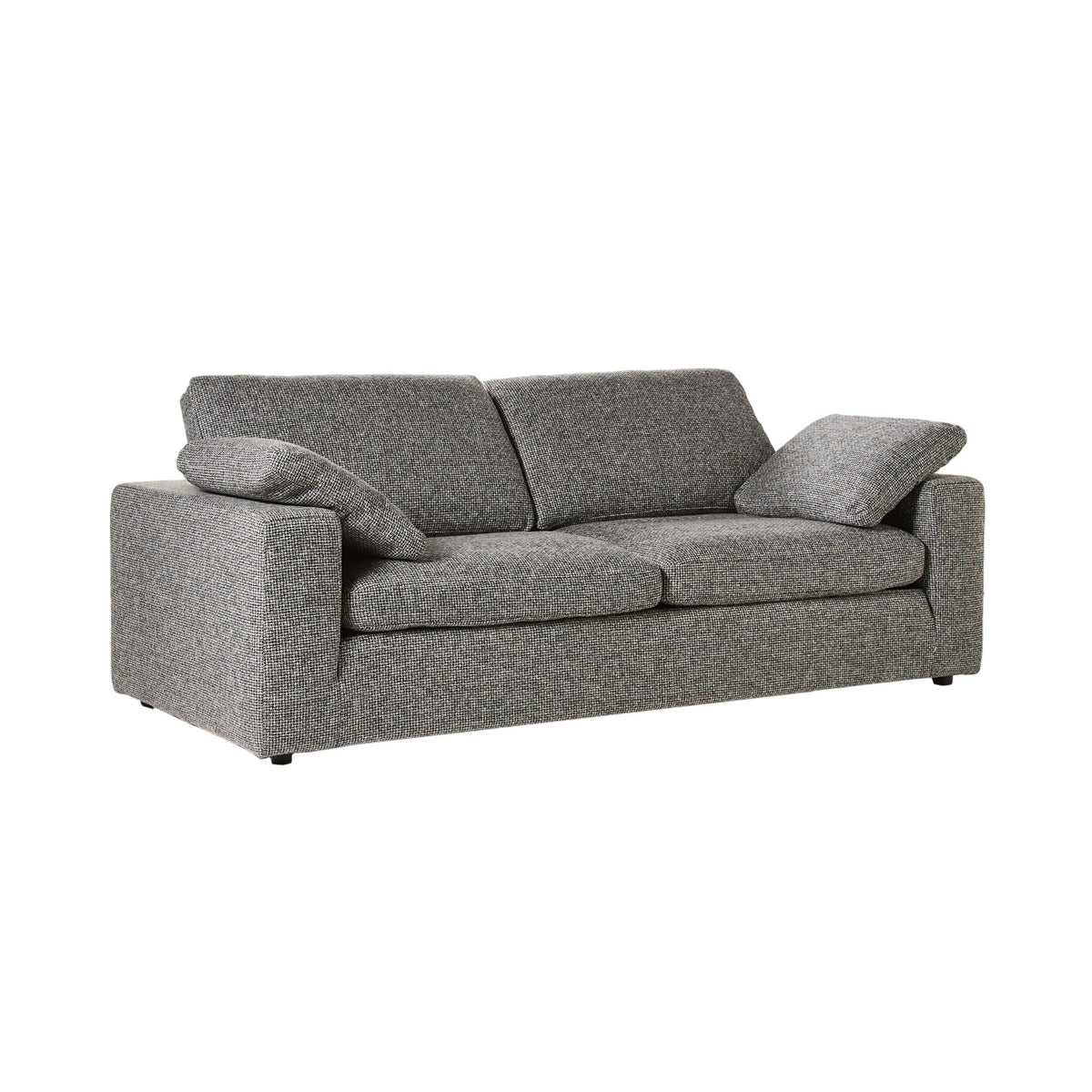 Blakely 3 Seater Sofa Asher Steel