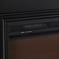 Islington Fireplace Black 120x33x101.5cm