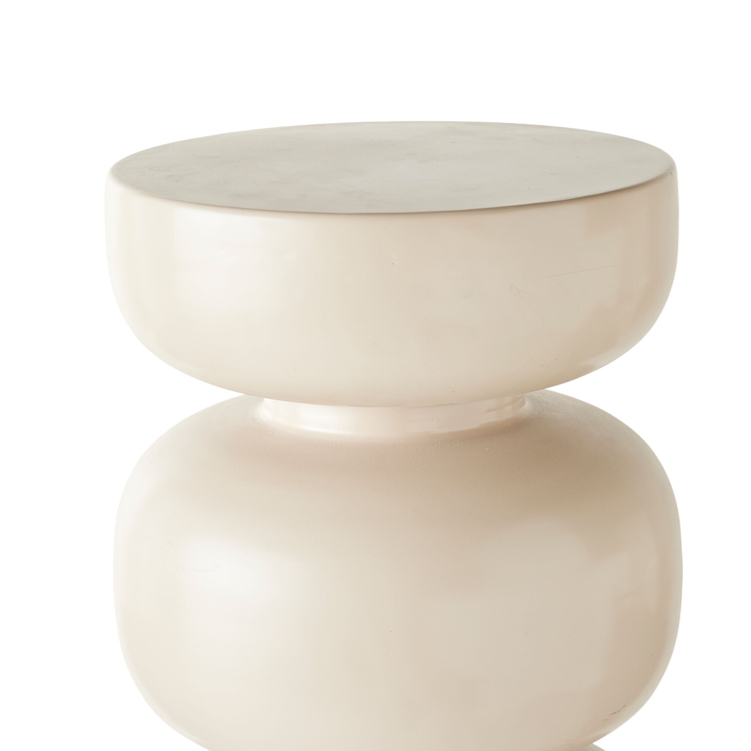 Amarra Planter Pedestal Taupe 29x29x78cm