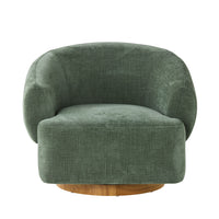Lyra Swivel Occasional Chair Solace Moss