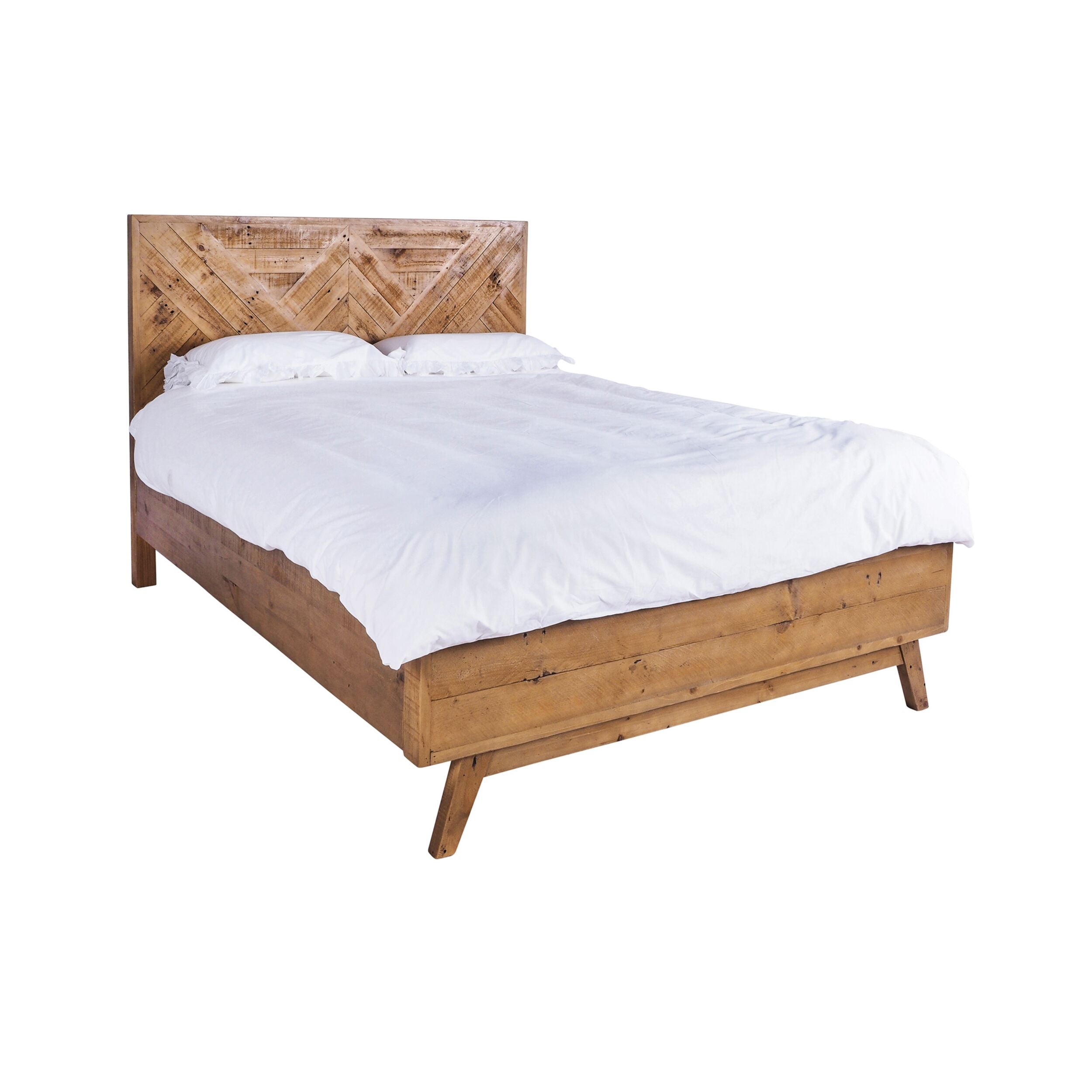 Dawson Reclaimed Timber Queen Bed