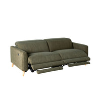 Dunaway 2 Seater Recliner Sofa Daintree Green