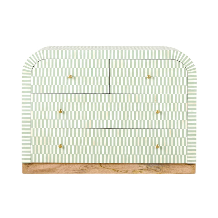 Nylah Bone Inlay 4 Drawer Chest
