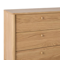 Spintara 6 Drawer Low Chest Light Oak