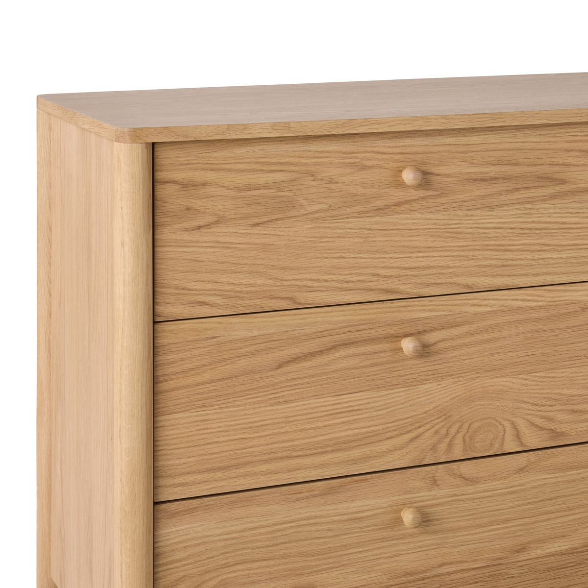 Spintara 6 Drawer Low Chest Light Oak