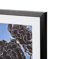 Botanical Ink Framed Print 60x80cm