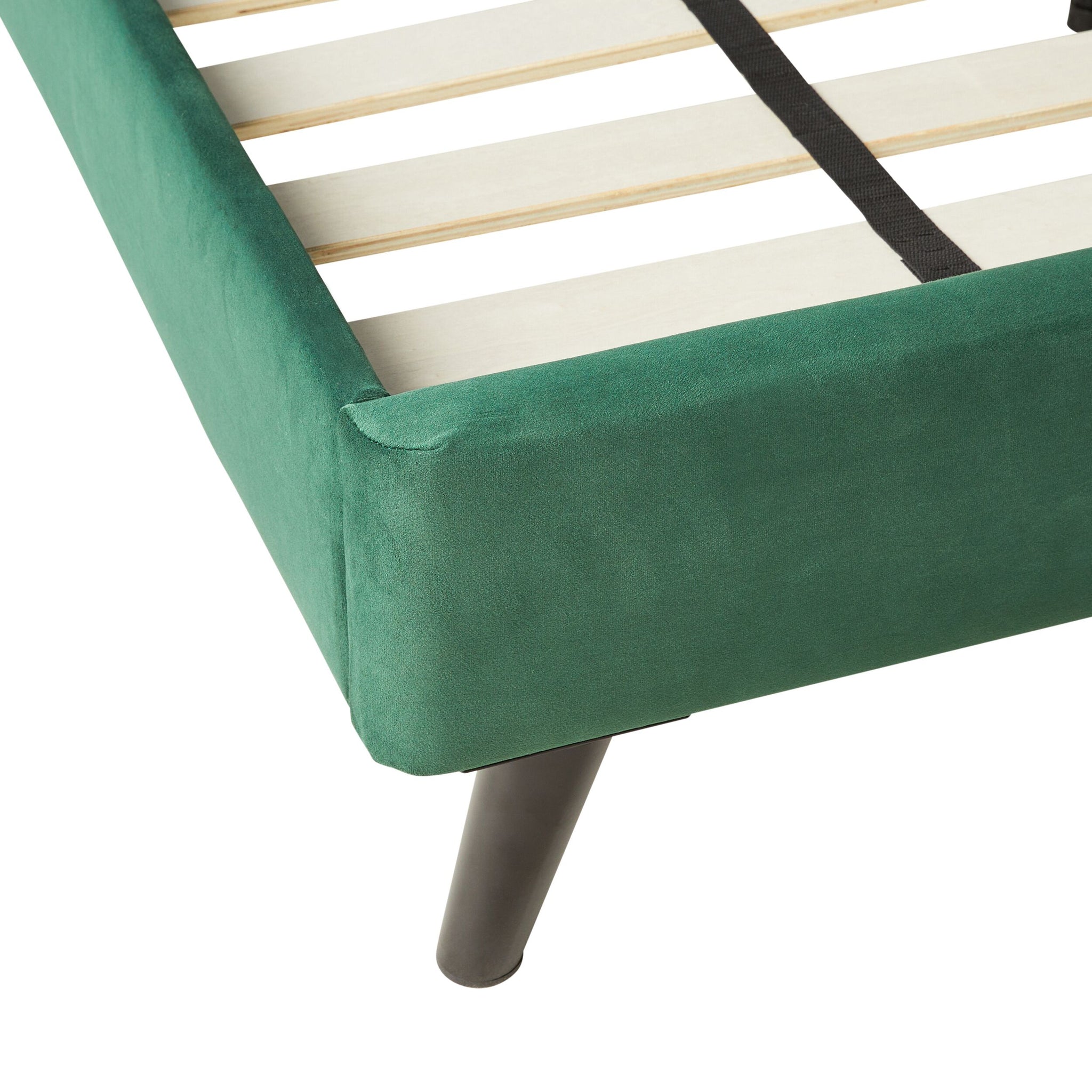 Pleat Bed King Emerald