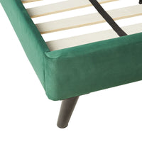 Pleat Bed King Emerald