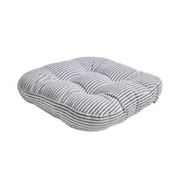 Marais Navy Stripe Seat Cushion 41x44x5cm