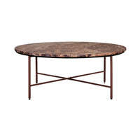 Nahla Round Marble Coffee Table