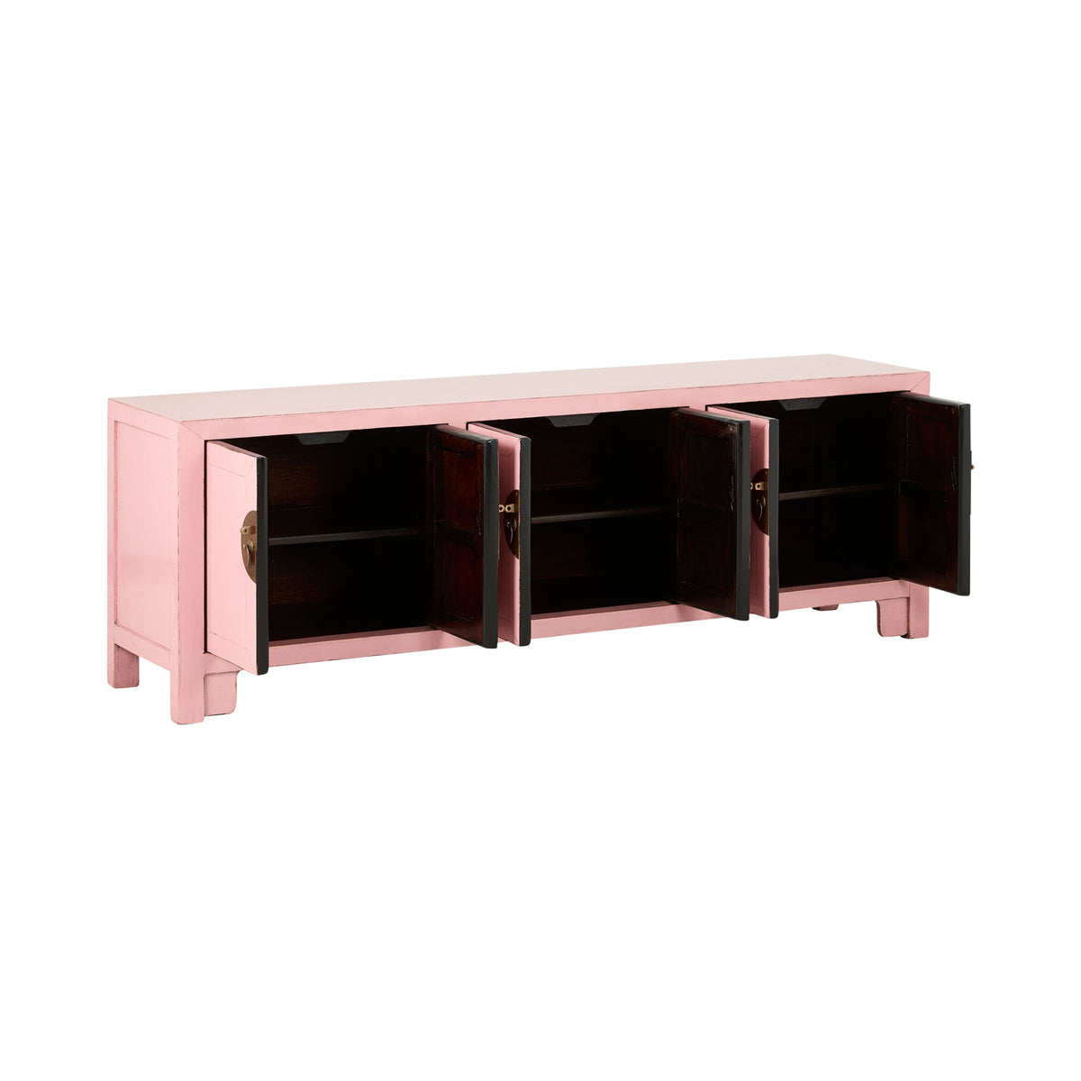 Sansha 6 Door TV Unit Blush Pink