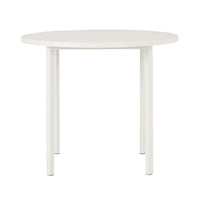 Kace Round Dining Table 90cm White