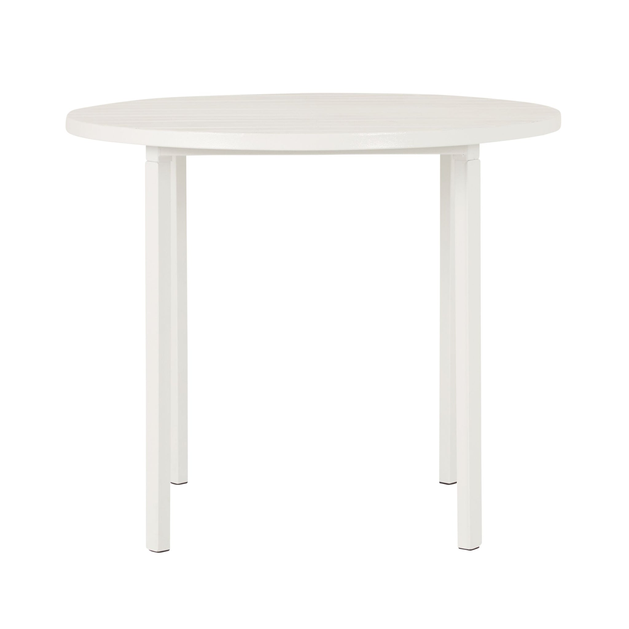 Kace Round Dining Table 90cm White