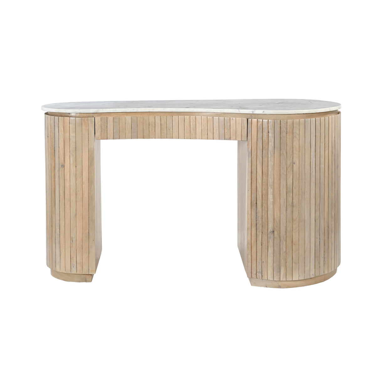 Deva Double Pedestal Desk Natural – Early Settler Australia