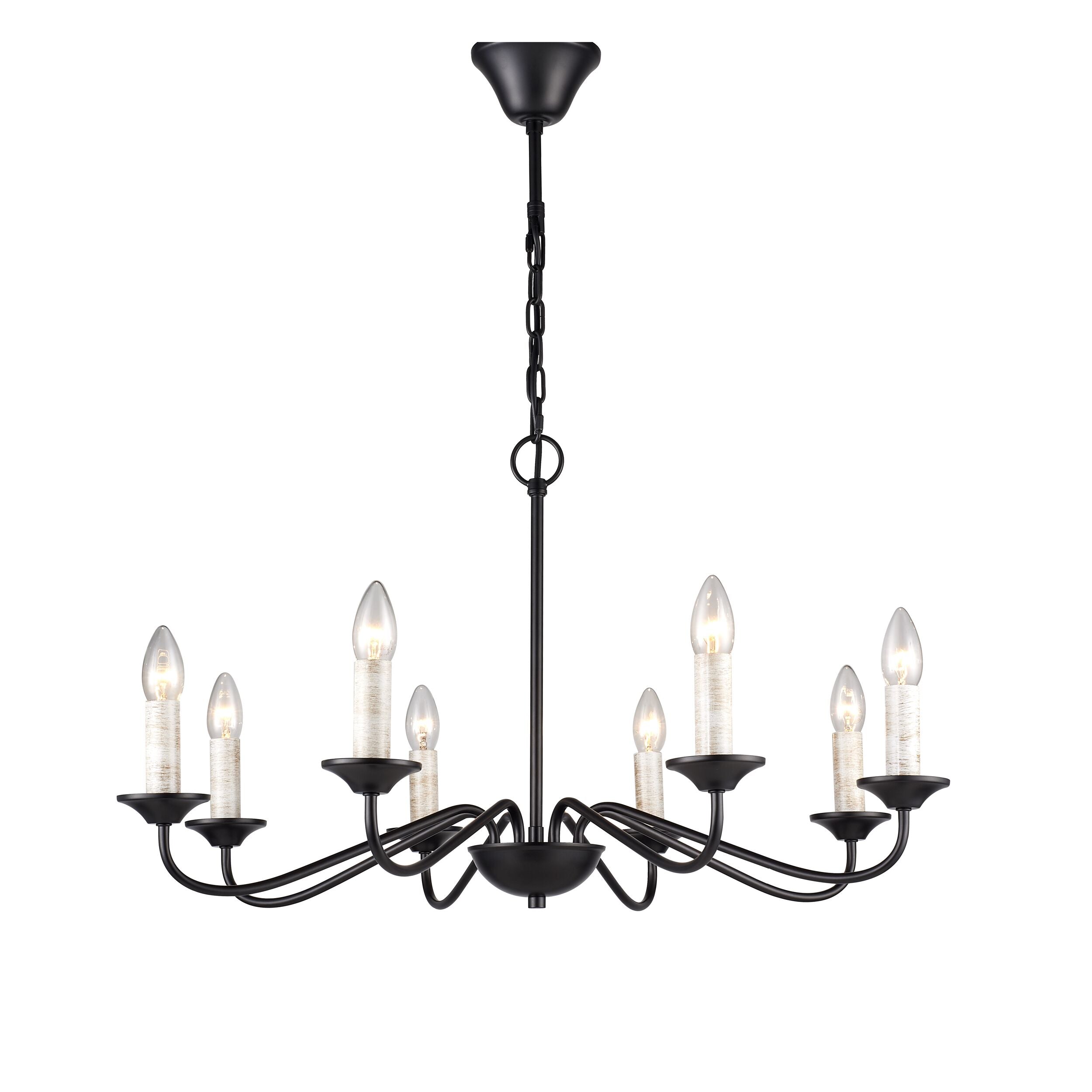 Zora 8 Light Chandelier 76cm