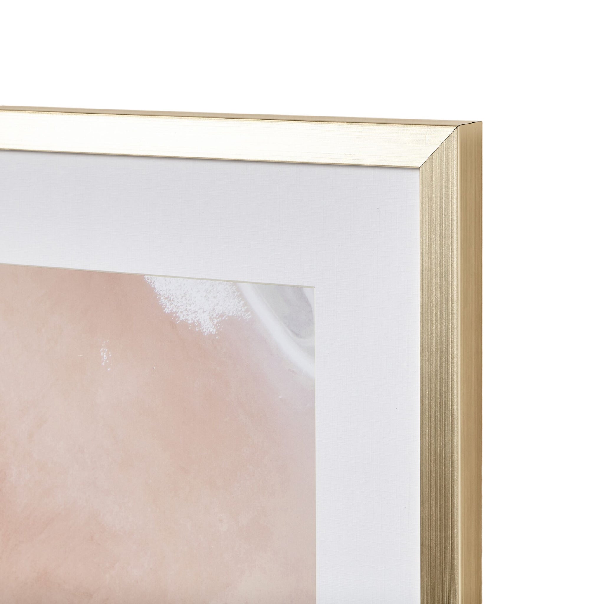 Aerial Inlet Framed Print 120x80cm