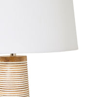 Kenza Wooden Table Lamp 70cm