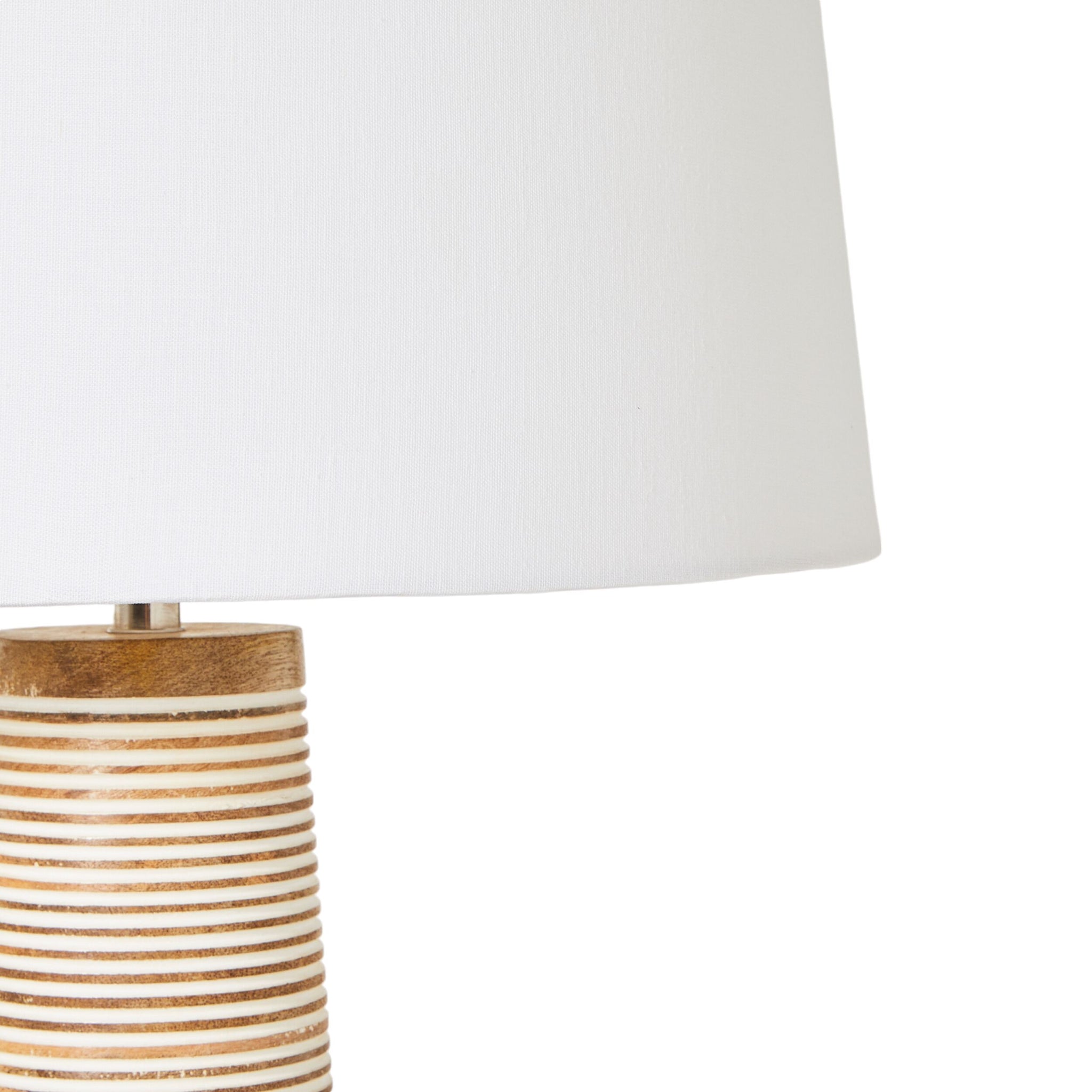 Kenza Wooden Table Lamp 70cm