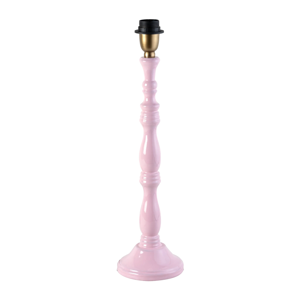 Beadline Wooden Table Lamp Blushing Bride Base Only 12cmx28cm