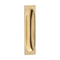 1569 Sliding Door Pull Classic Large Polished Brass H140xW32mm