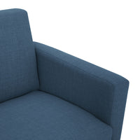 Frankie 3 Seater Sofa Steel Blue Weave