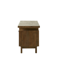 Dawson Reclaimed Timber Single Pedestal Desk